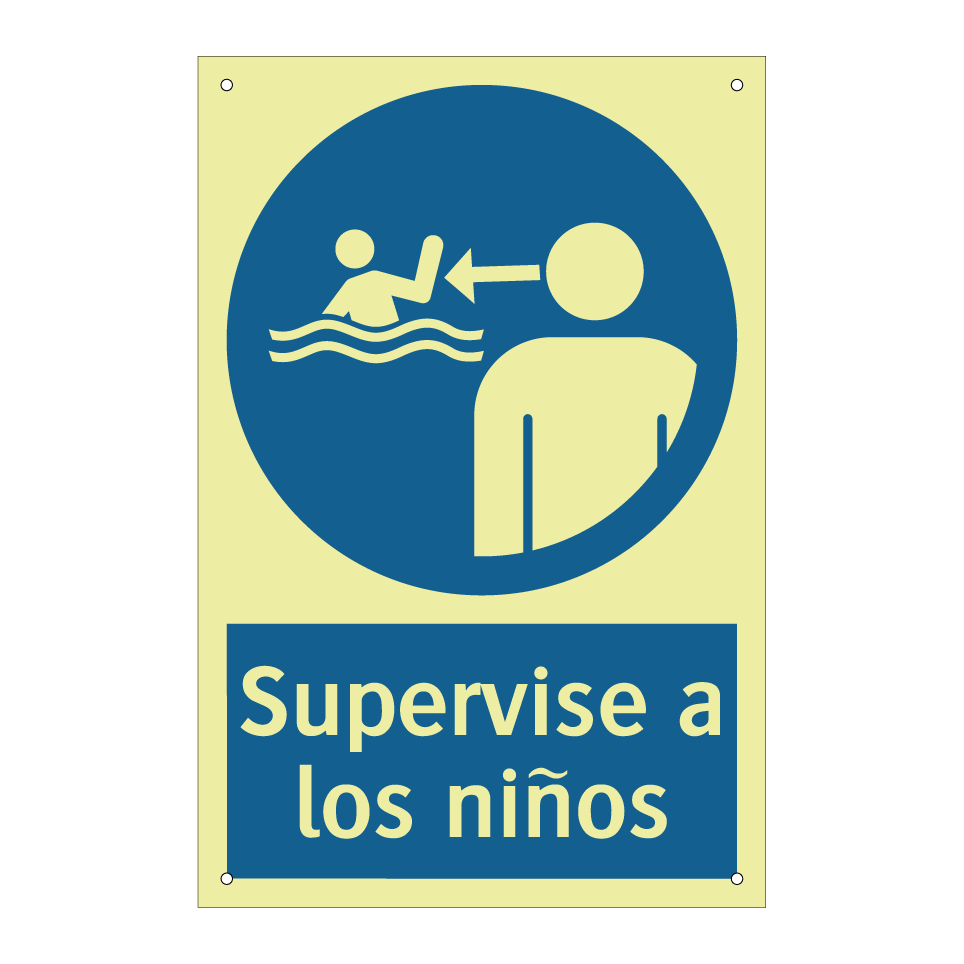 Supervise a los niños