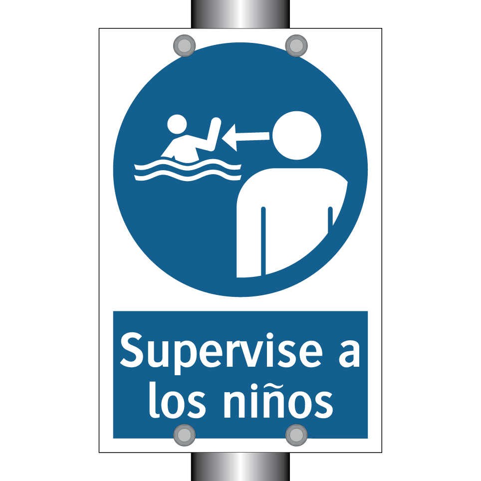 Supervise a los niños