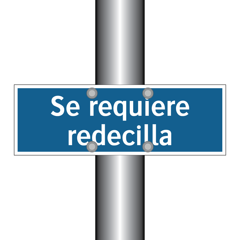 Se requiere redecilla