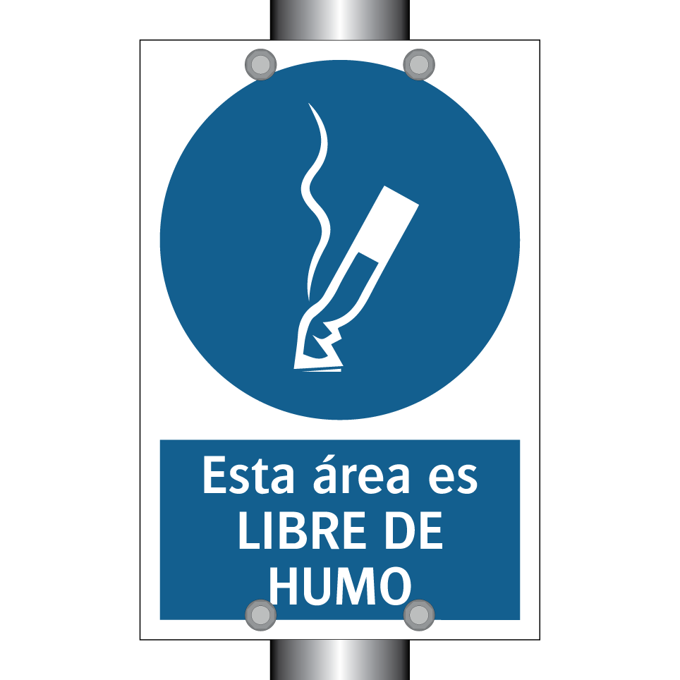 Esta área es LIBRE DE HUMO