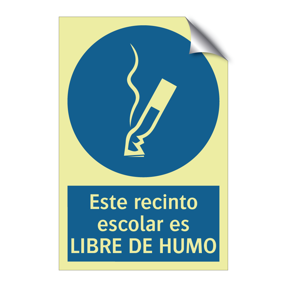 Este recinto escolar es LIBRE DE HUMO