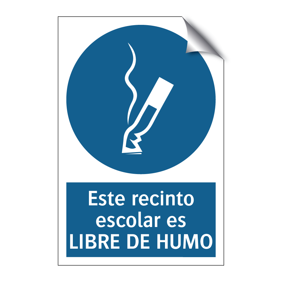Este recinto escolar es LIBRE DE HUMO