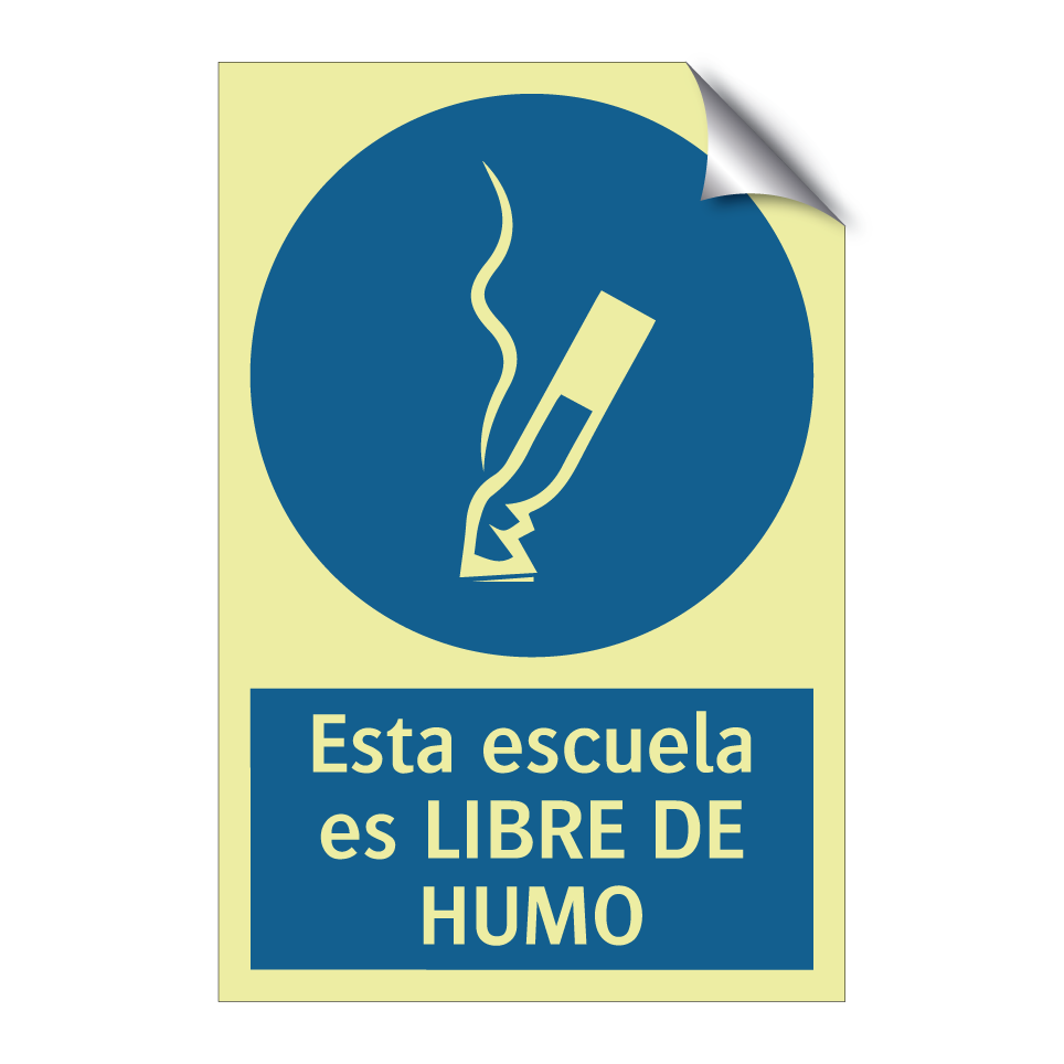 Esta escuela es LIBRE DE HUMO