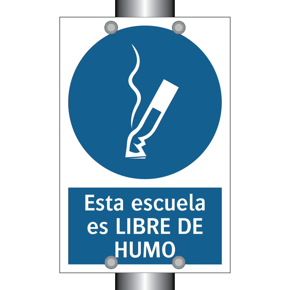 Esta escuela es LIBRE DE HUMO