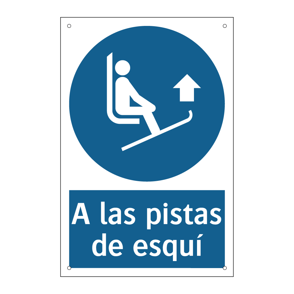 A las pistas de esquí