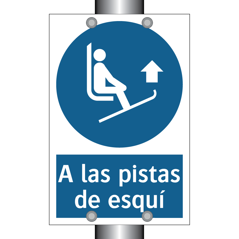 A las pistas de esquí