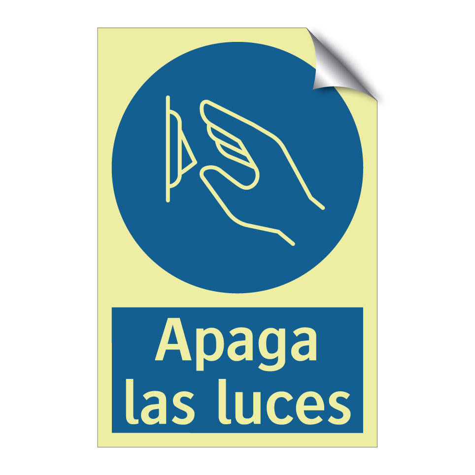 Apaga las luces