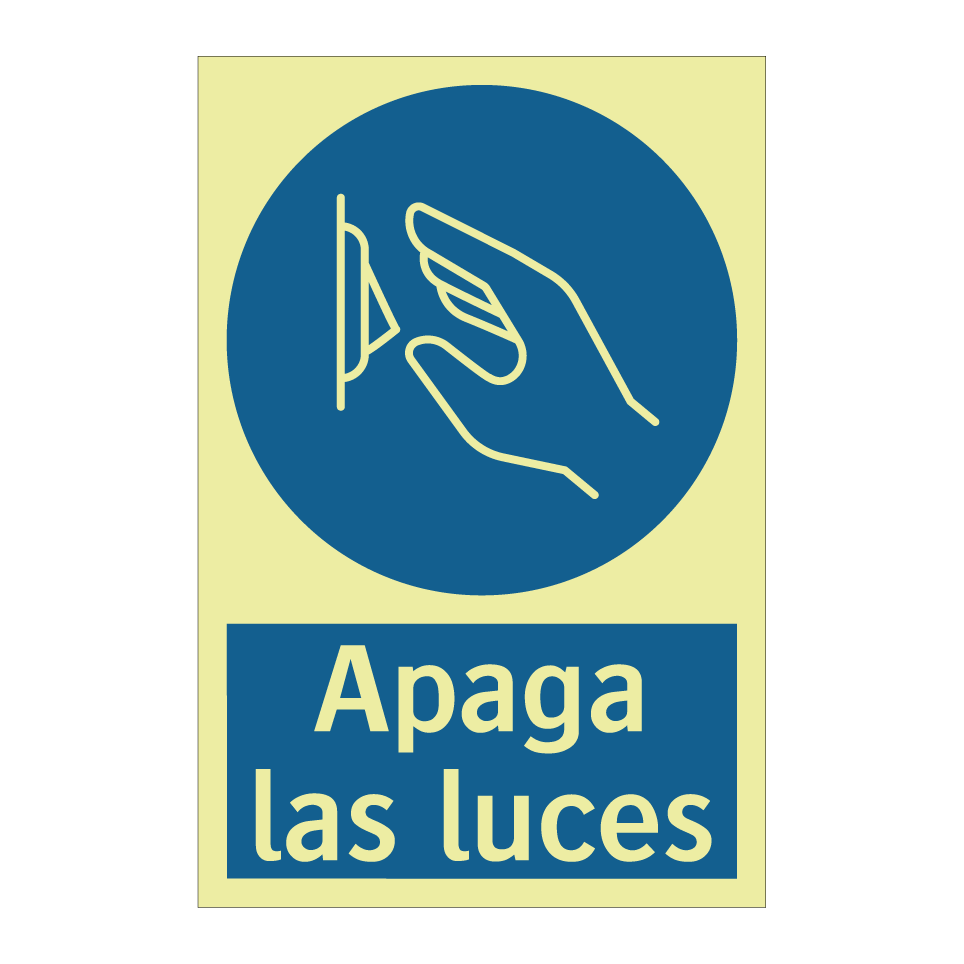 Apaga las luces
