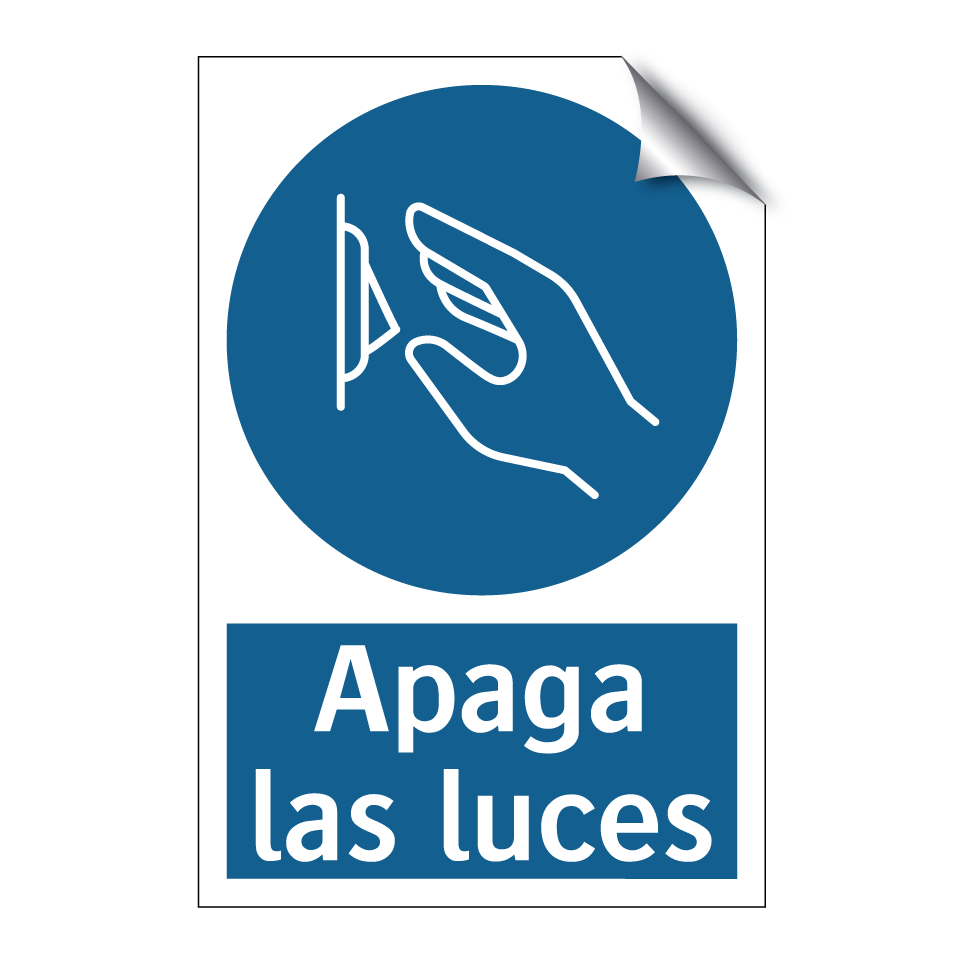 Apaga las luces