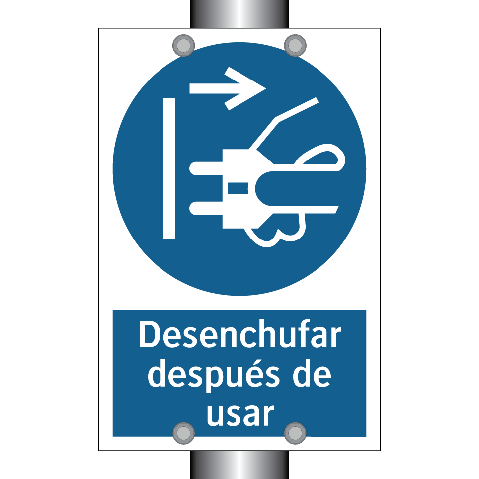 Desenchufar después de usar