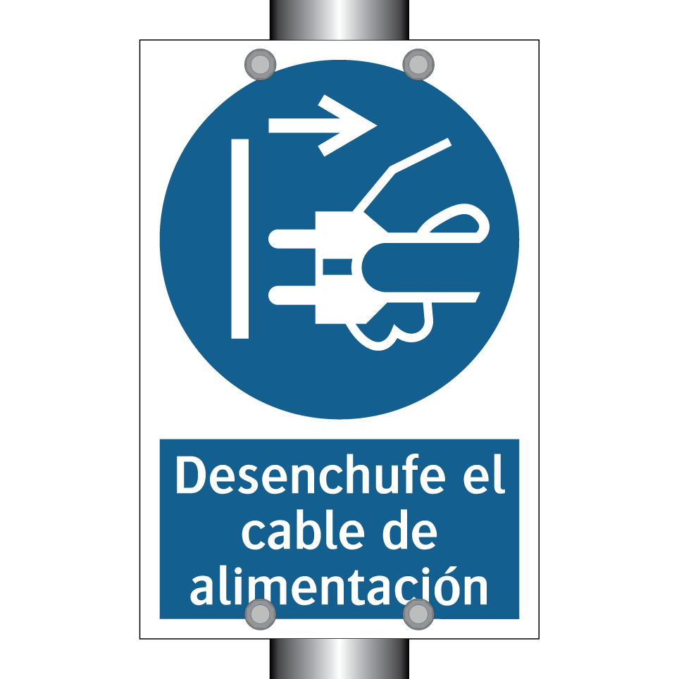Desenchufe el cable de alimentación