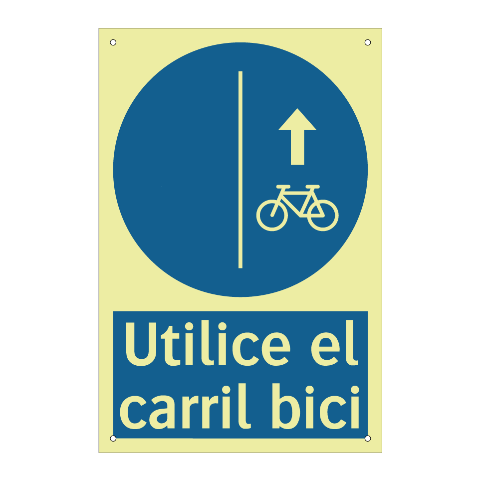 Utilice el carril bici