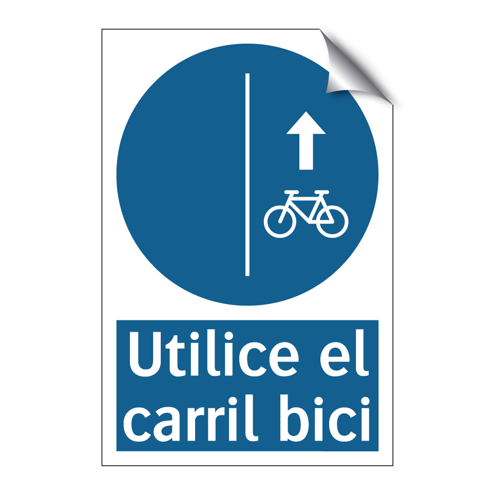 Utilice el carril bici