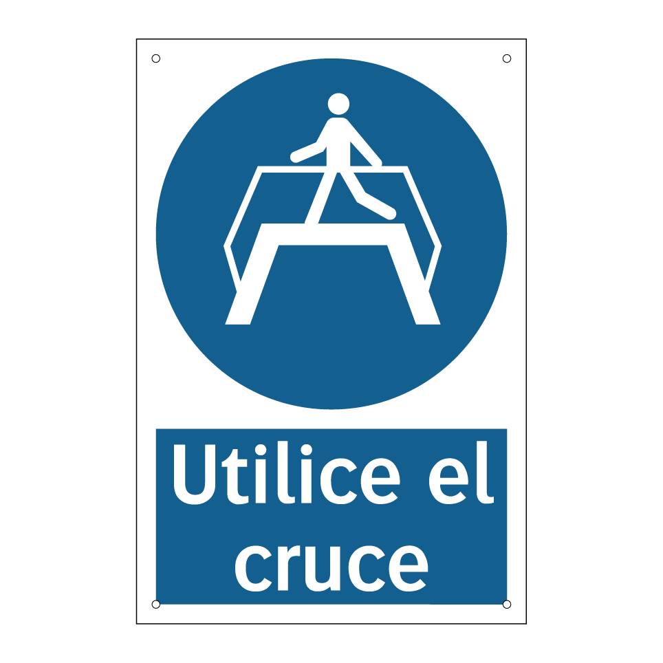 Utilice el cruce