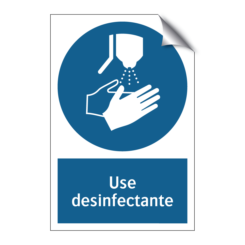 Use desinfectante