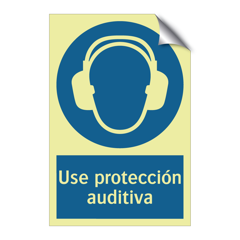 Use protección auditiva