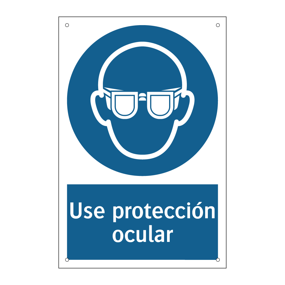 Use protección ocular