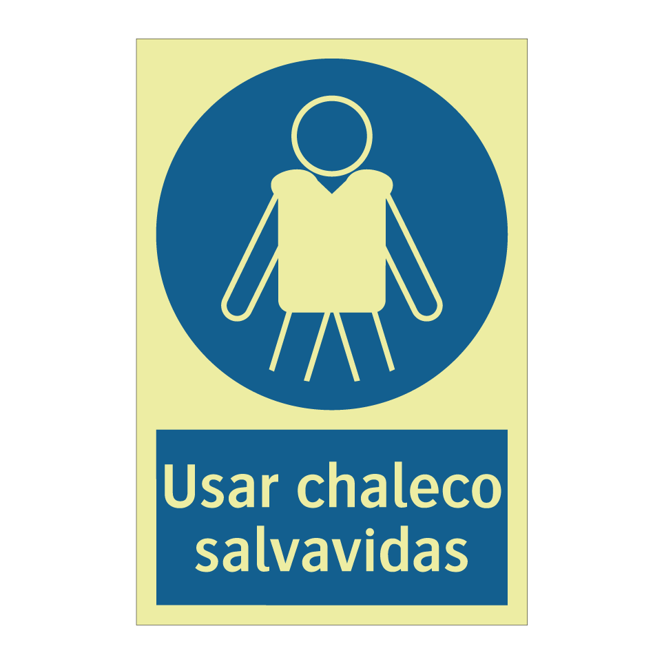 Usar chaleco salvavidas