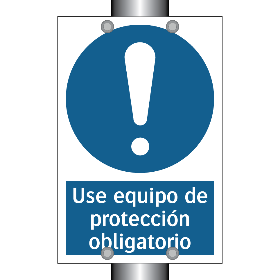 Use equipo de protección obligatorio