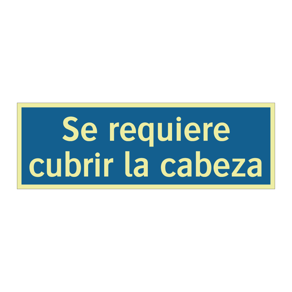 Se requiere cubrir la cabeza