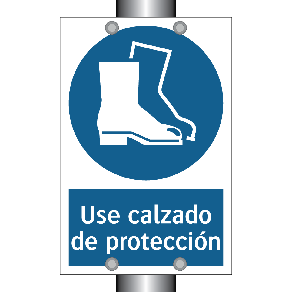Use calzado de protección