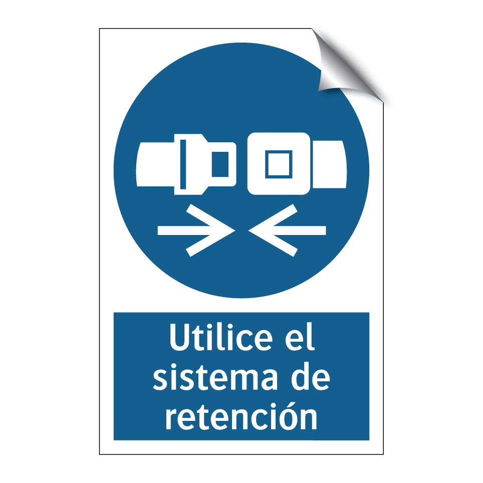 Utilice el sistema de retención