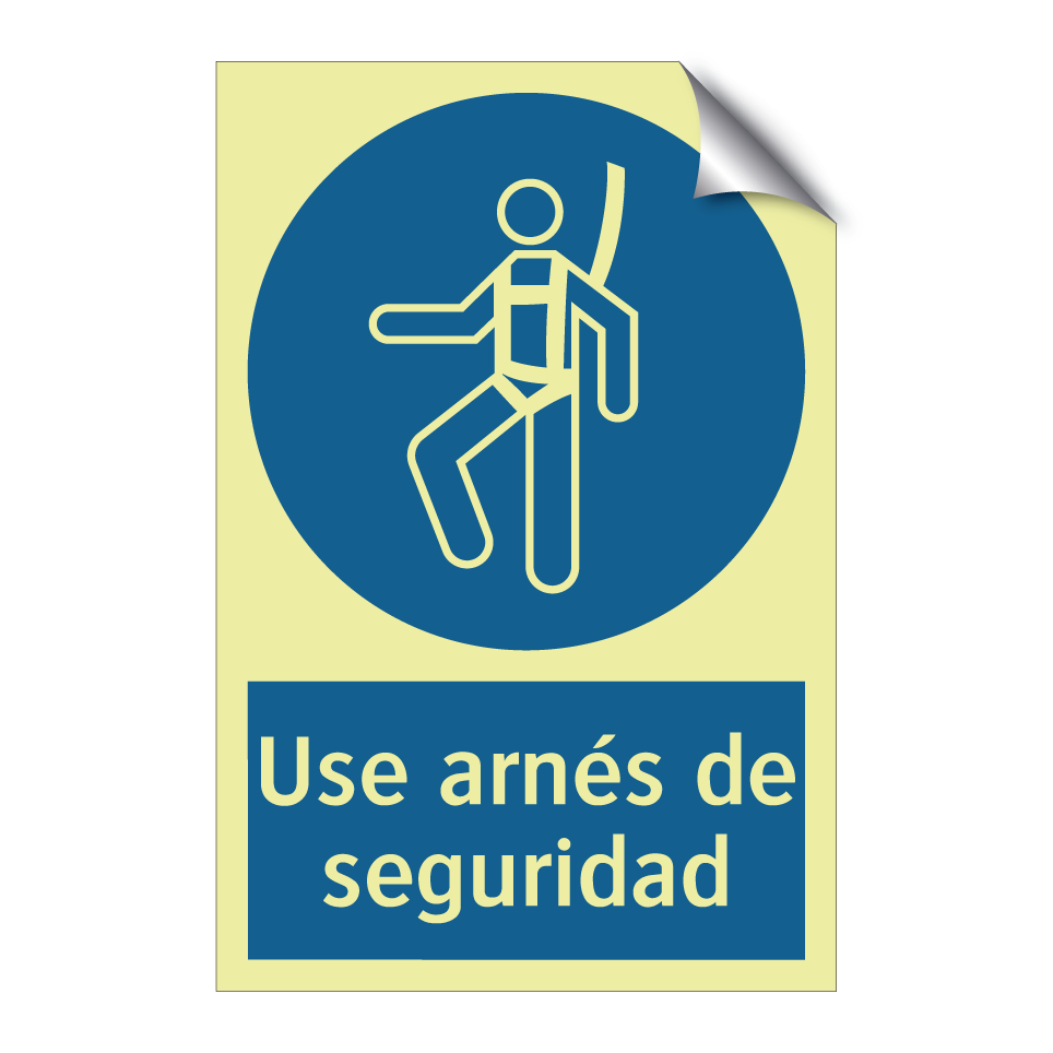 Use arnés de seguridad