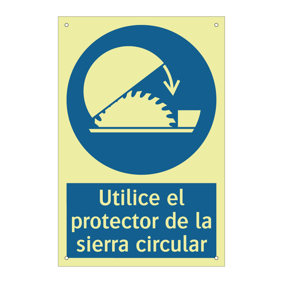 Utilice el protector de la sierra circular