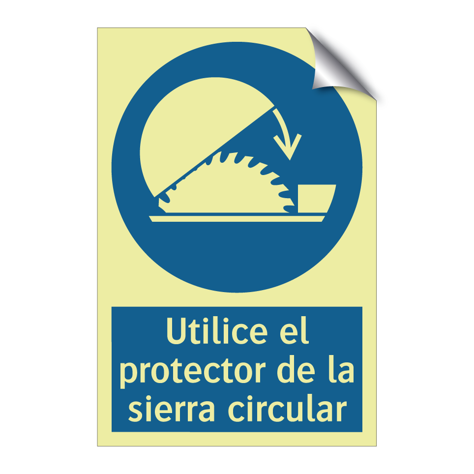 Utilice el protector de la sierra circular