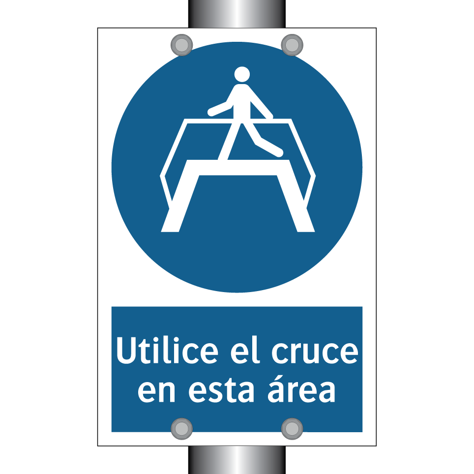 Utilice el cruce en esta área