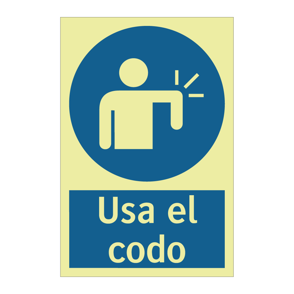 Usa el codo