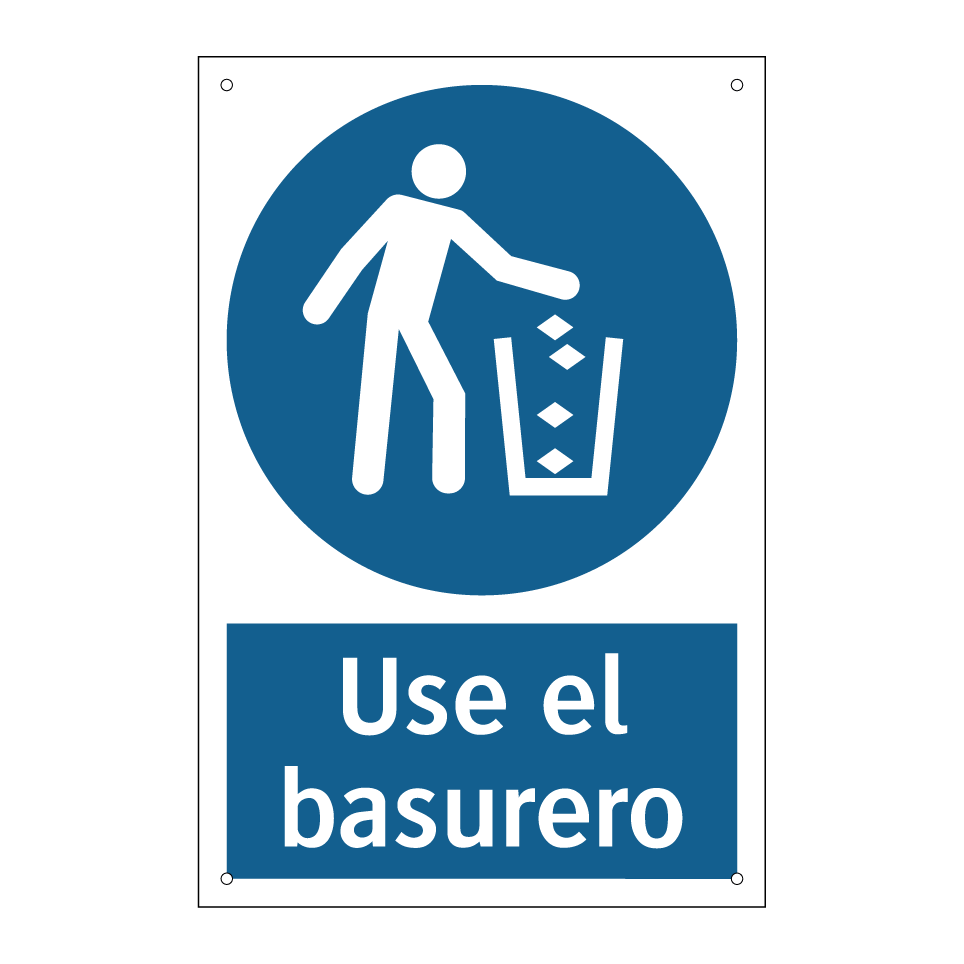 Use el basurero
