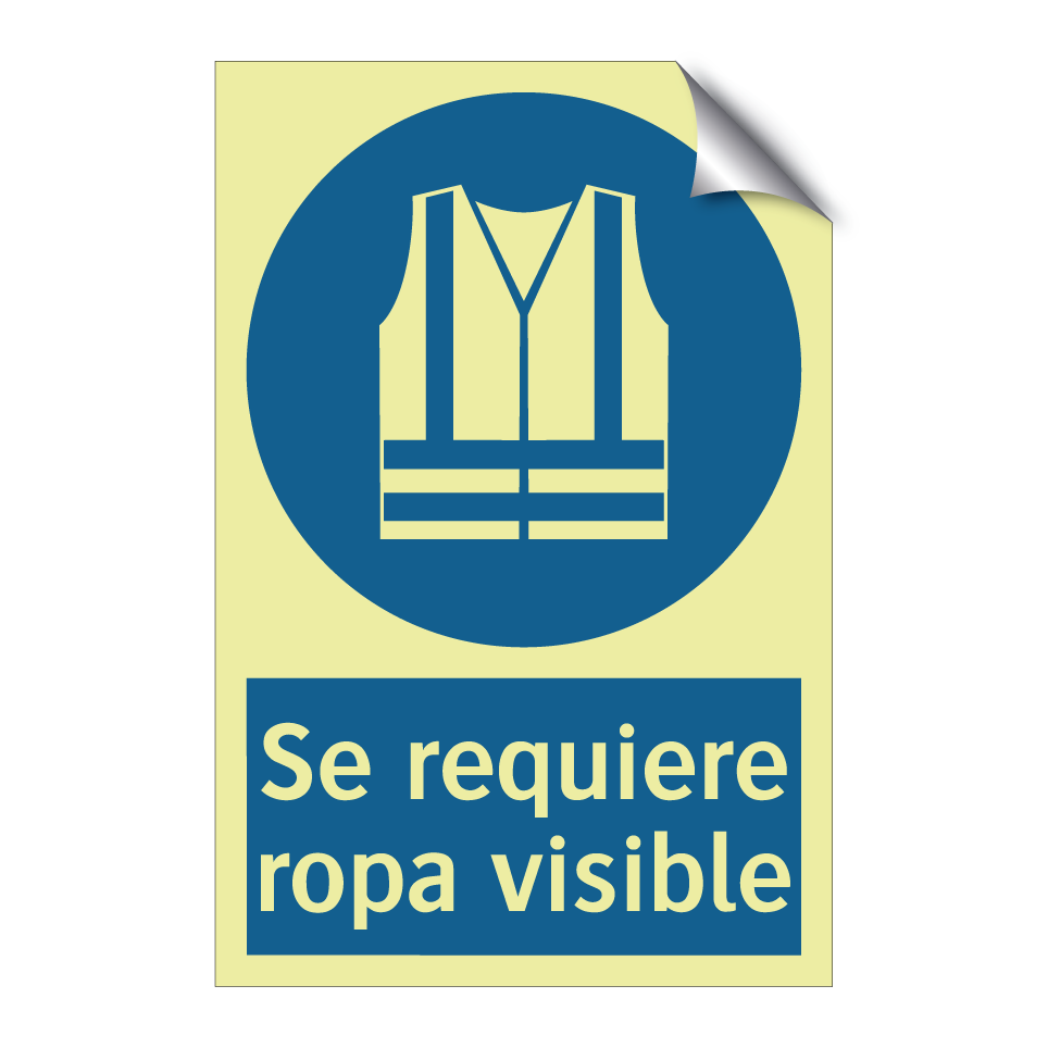 Se requiere ropa visible
