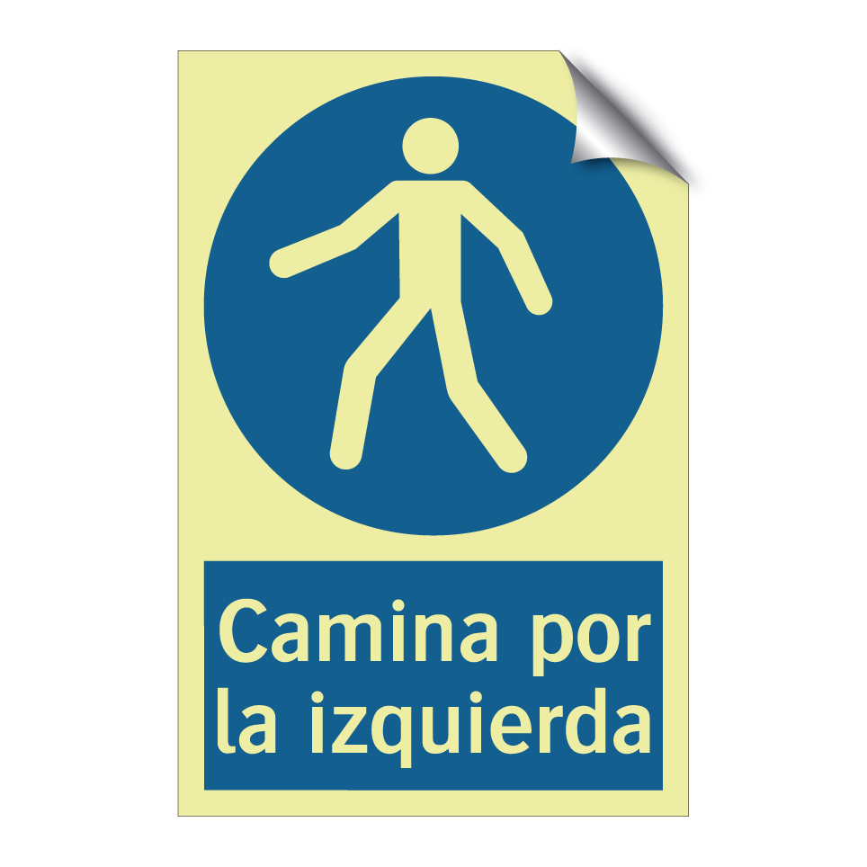 Camina por la izquierda