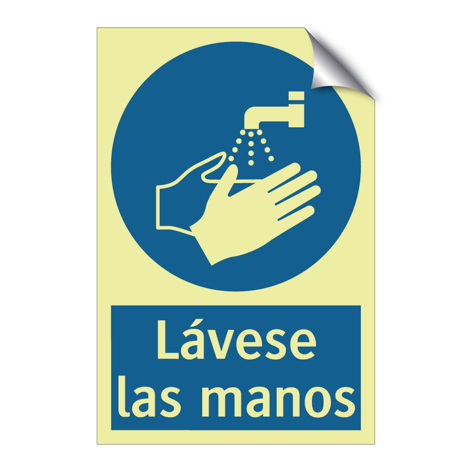 Lávese las manos