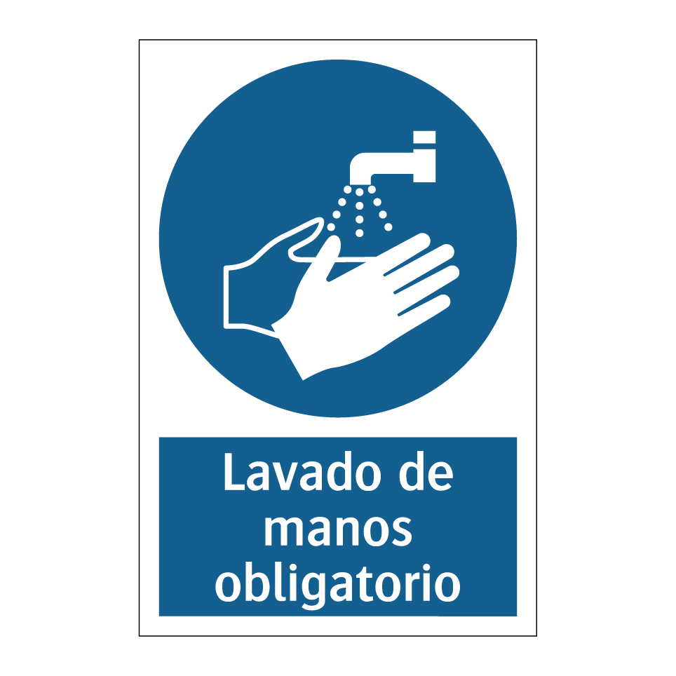 Lavado de manos obligatorio