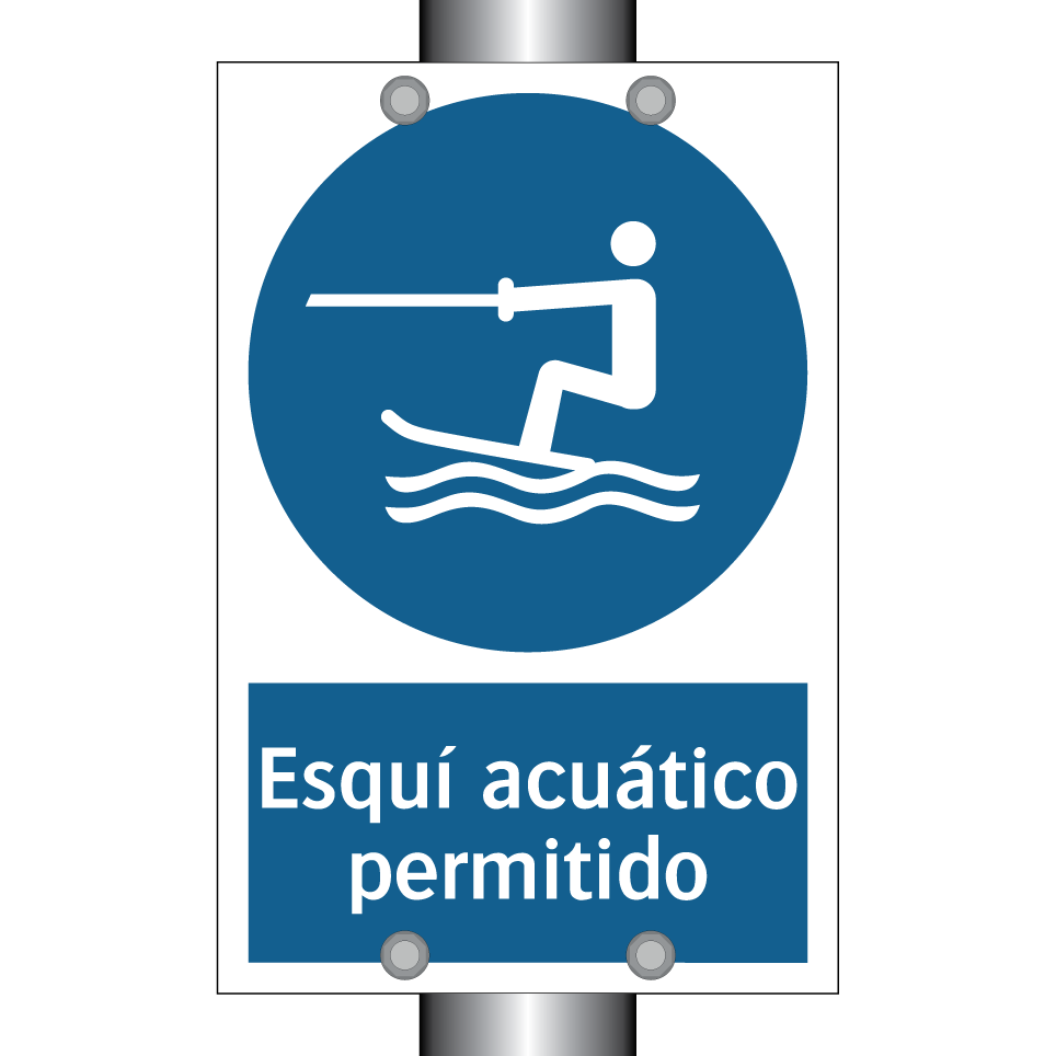 Esquí acuático permitido