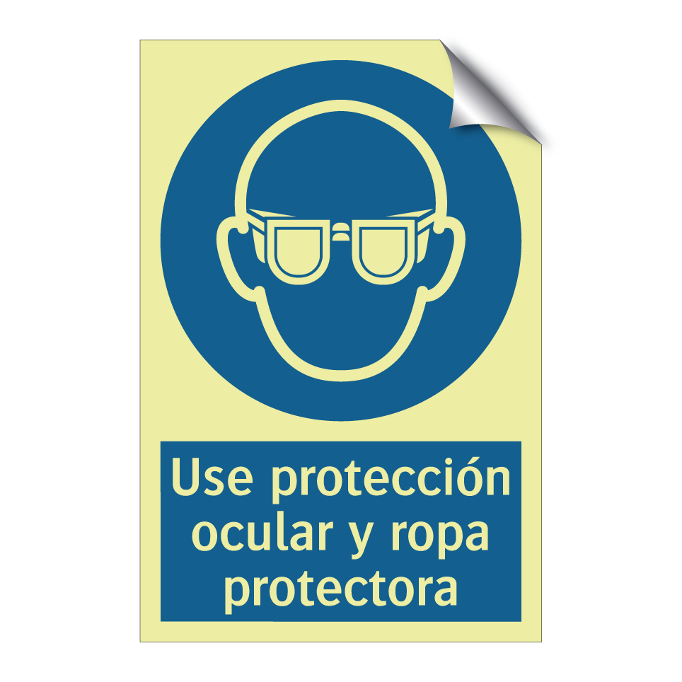 Use protección ocular y ropa protectora