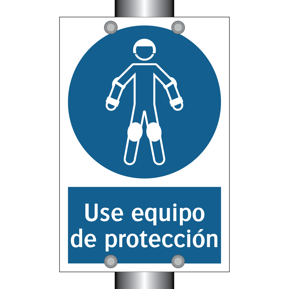 Use equipo de protección
