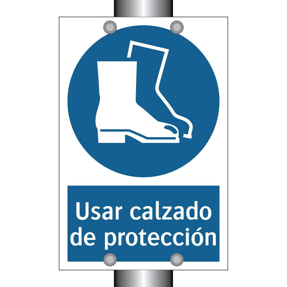 Usar calzado de protección