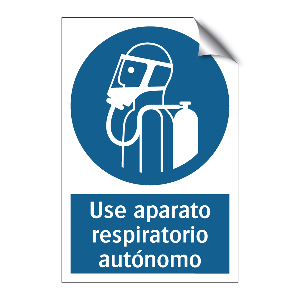 Use aparato respiratorio autónomo