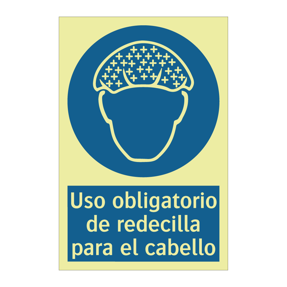 Uso obligatorio de redecilla para el cabello