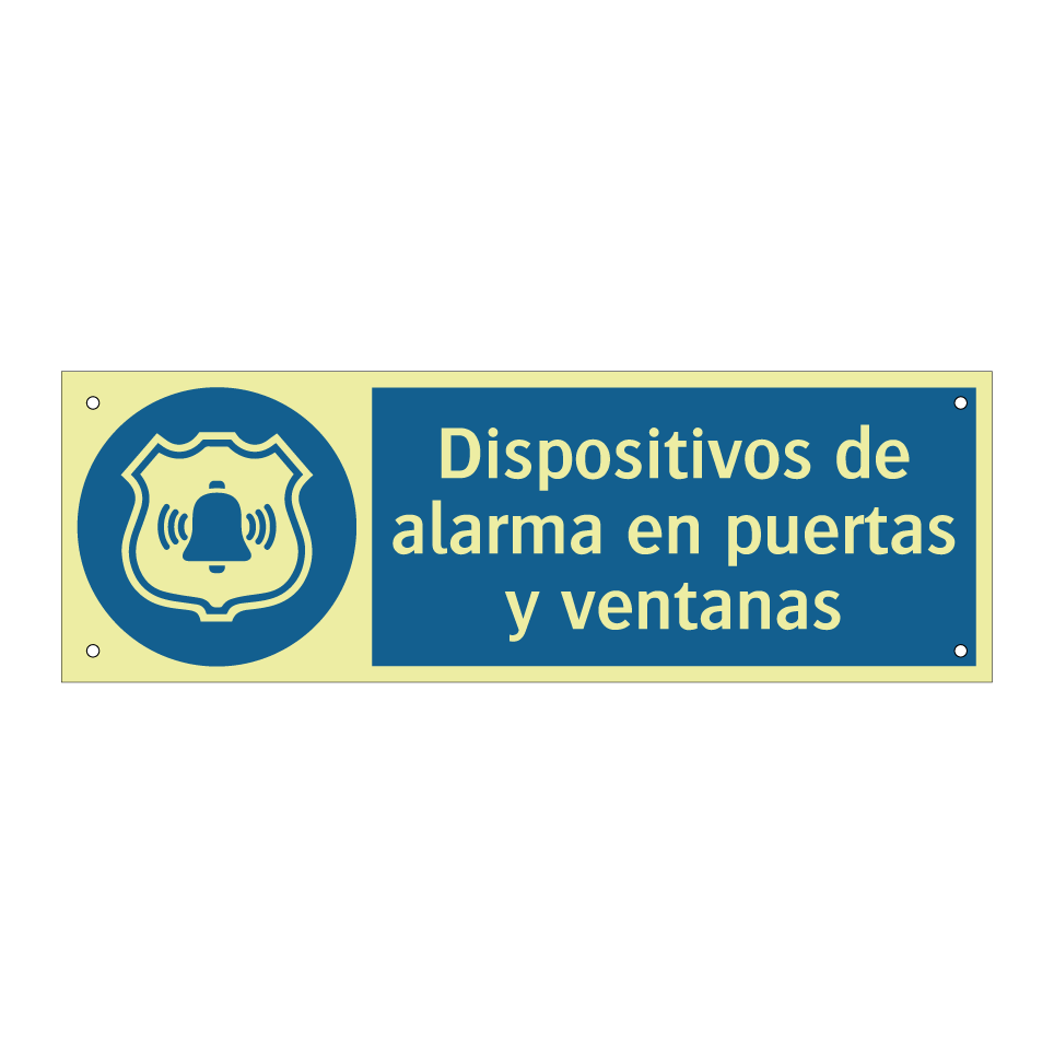Dispositivos de alarma en puertas y ventanas