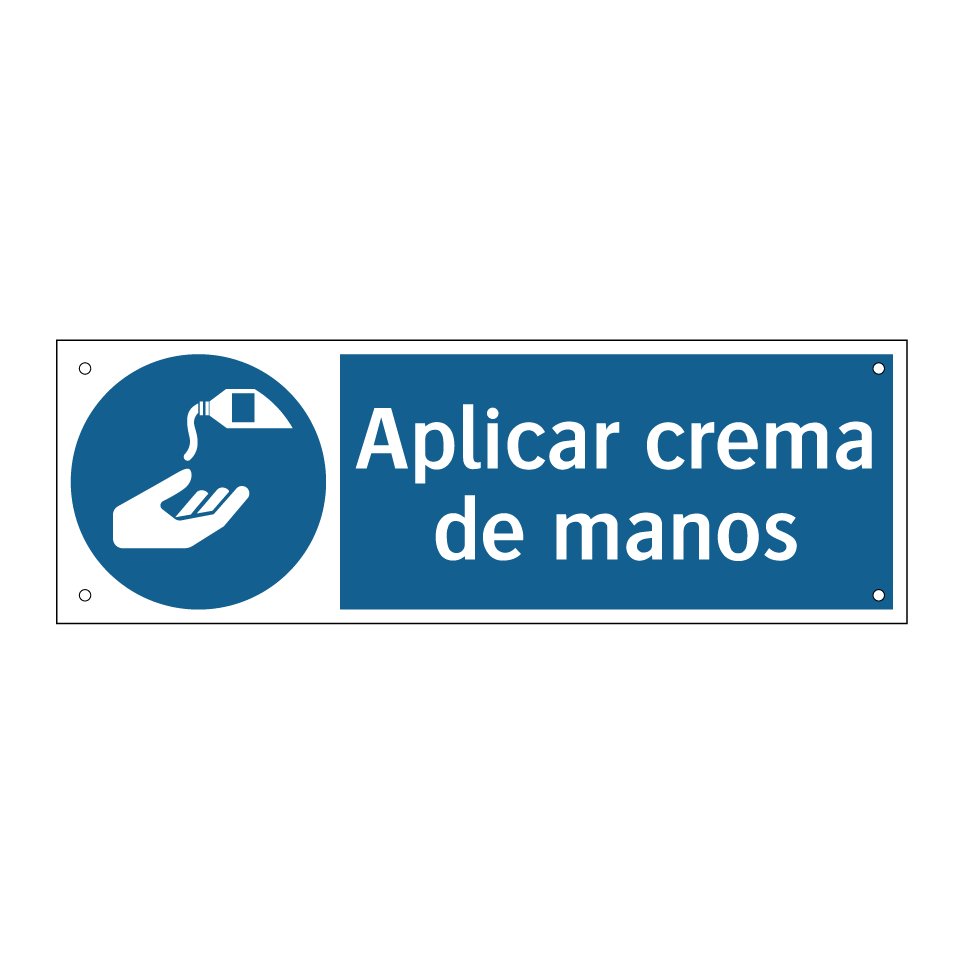 Aplicar crema de manos