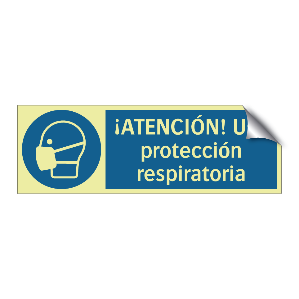 ¡ATENCIÓN! Use protección respiratoria
