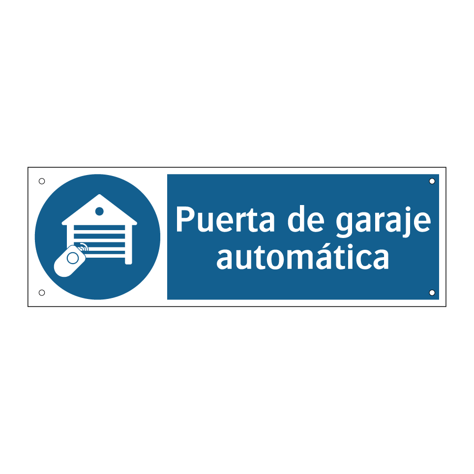 Puerta de garaje automática