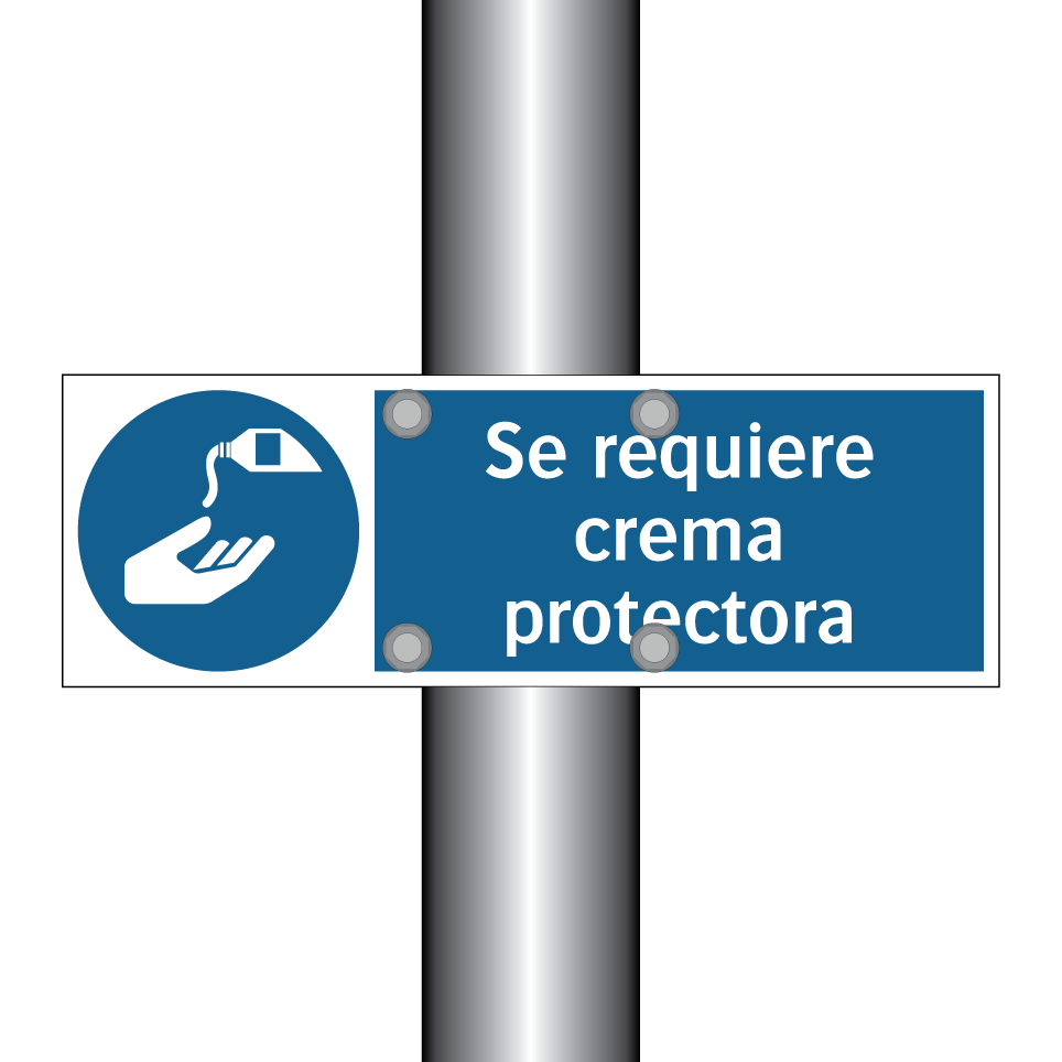 Se requiere crema protectora
