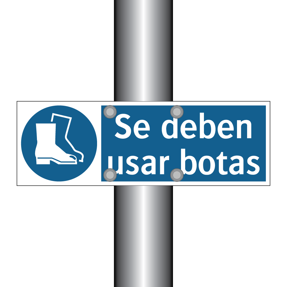 Se deben usar botas