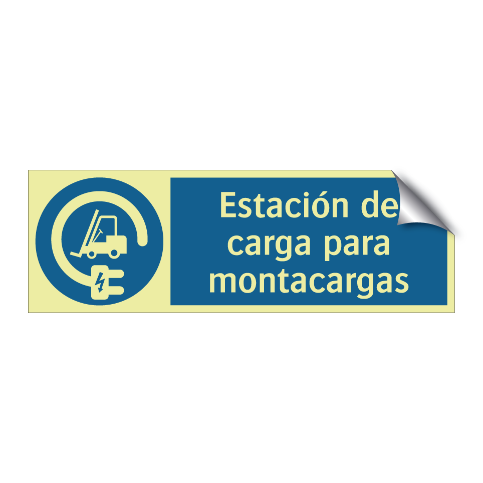 Estación de carga para montacargas