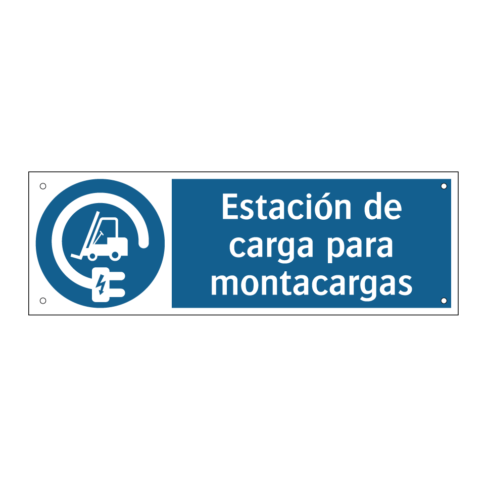 Estación de carga para montacargas